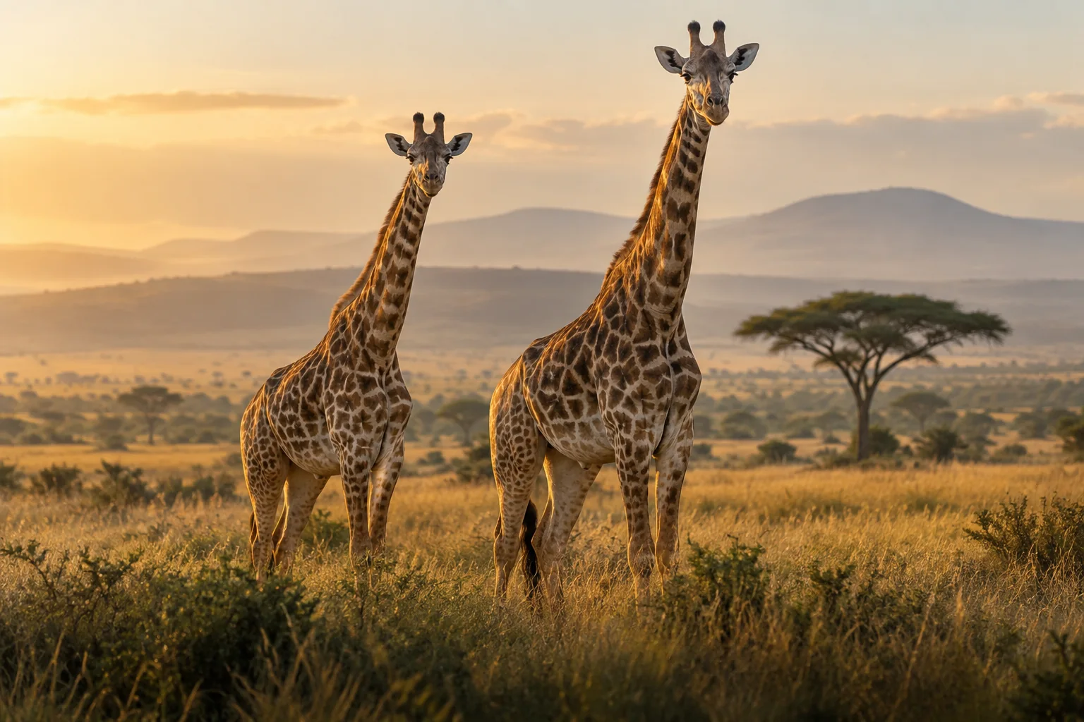 Kenya safari inspiration — illustrative artwork
