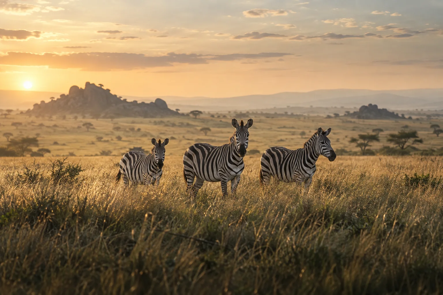 Tanzania safari inspiration — illustrative artwork